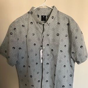 Donut Button Up Shirt